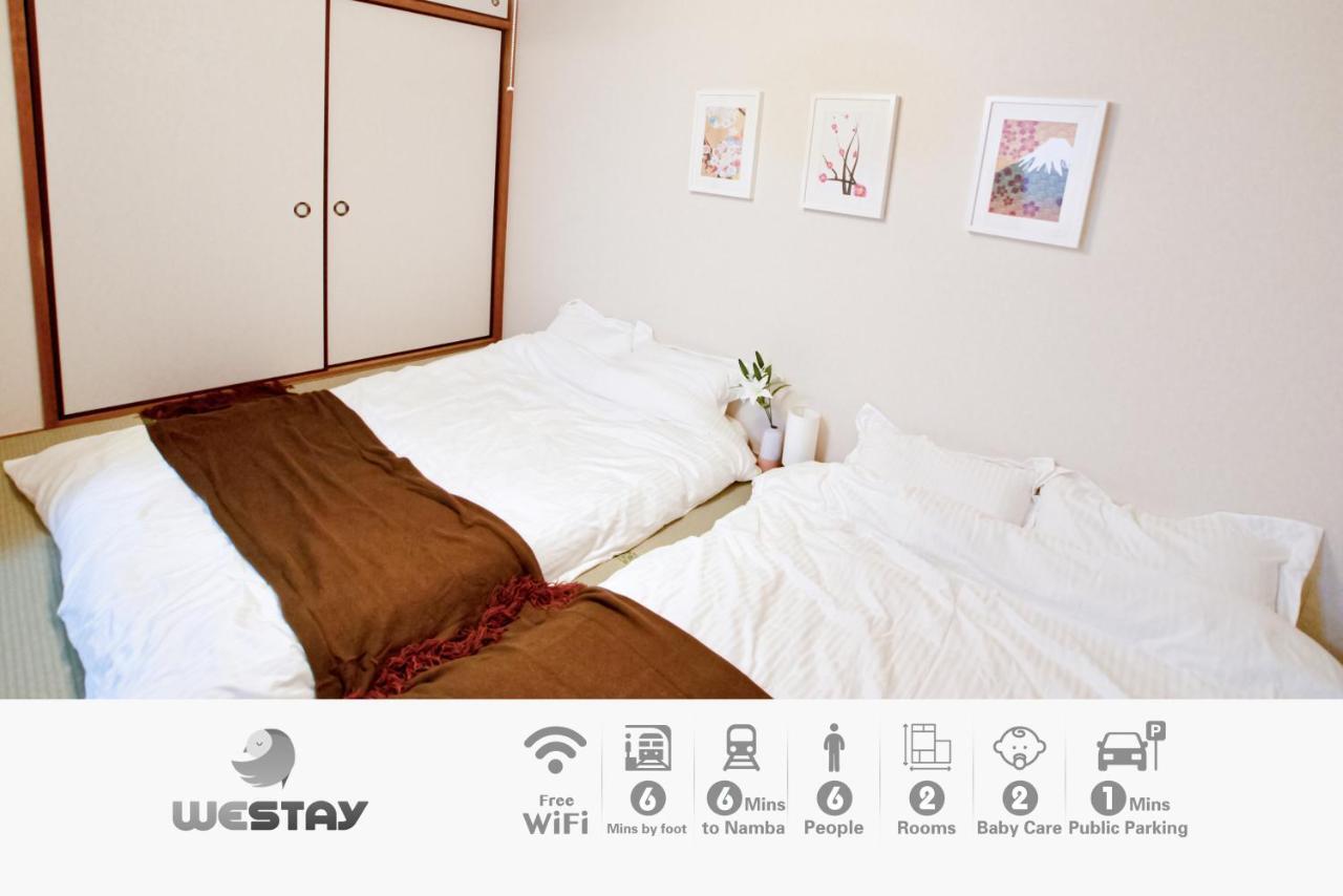 Westay Designers House/6 Mins To Shinsaibashi201 Osaka Buitenkant foto